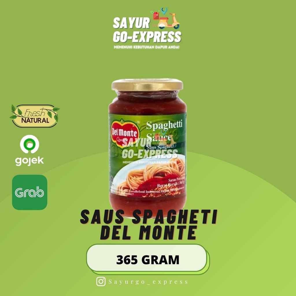 

Saus Spaghetti Del Monte 365 gram