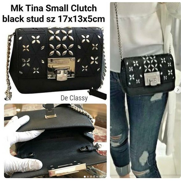 mk tina small clutch