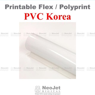 Polyprint Printable PVC Flex Korea Polyflex Print Sablon Polyprint Printable PVC Flex Korea Polyflex Print Sablon