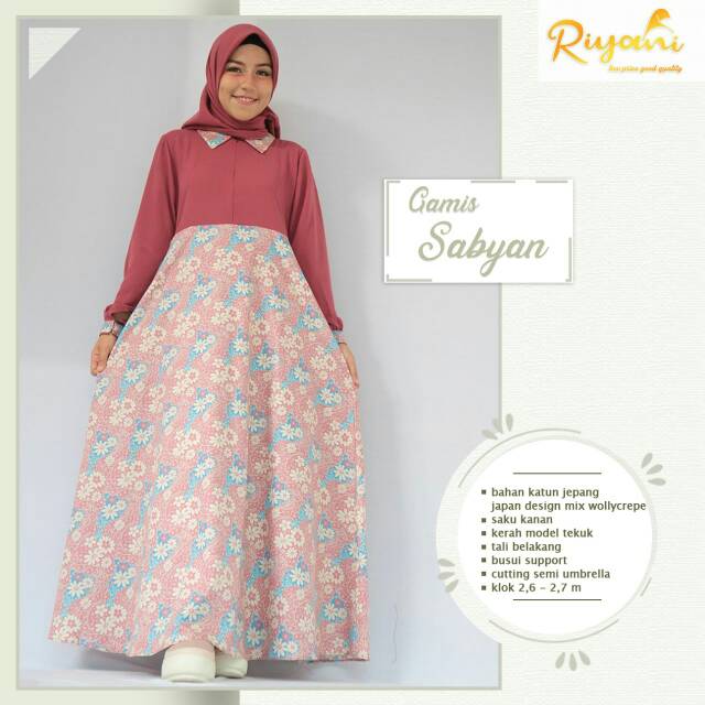 Gamis Sabyan by Riyani