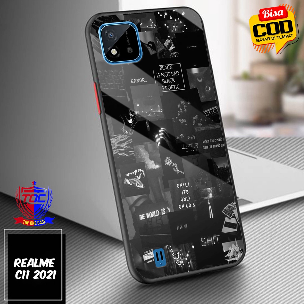 Case REALME C11 2021 Terbaru TOP ONE CASE [ ESTETIK ]  -Casing REALME C11 2021- Casing Hp Mewah - Ha