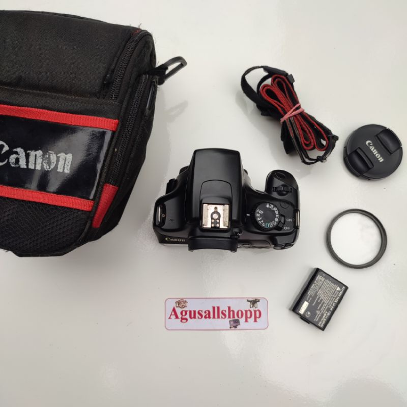 kamera dslr canon 1100d body only bekas bagus termurah