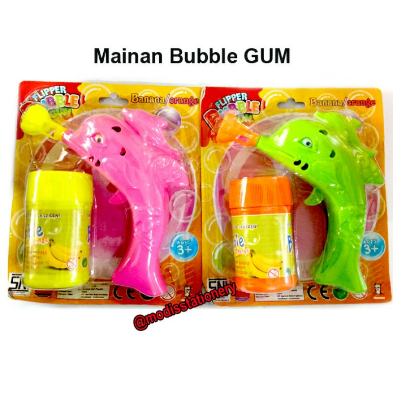 mainan bubble gum balon