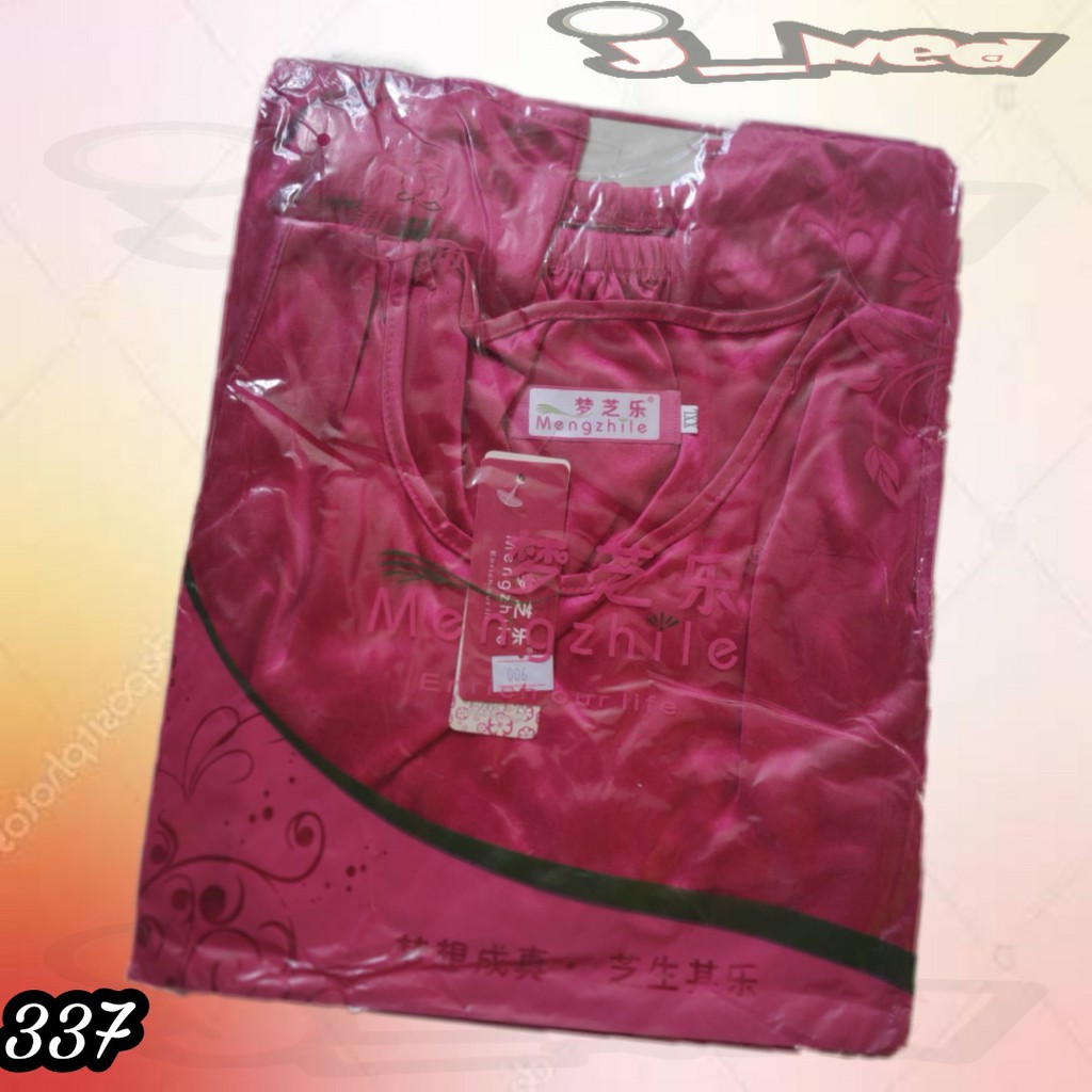 J337 BAJU TIDUR WANITA TRIOOT 25M-006