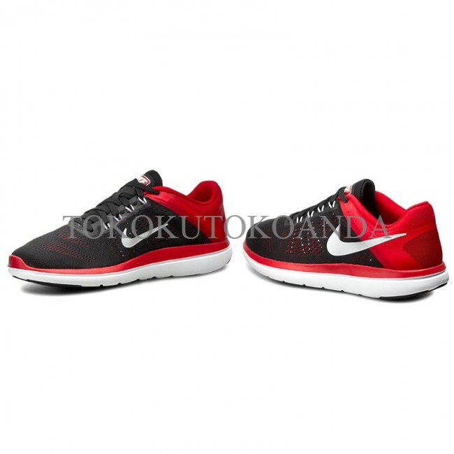 Sepatu running nike original Flex hitam -merah jogging murah