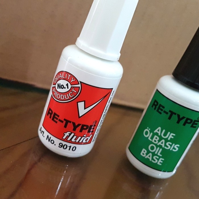 

Cantik Tip X Re Type / Tip Ex Plus Thinner Gilaa!!!