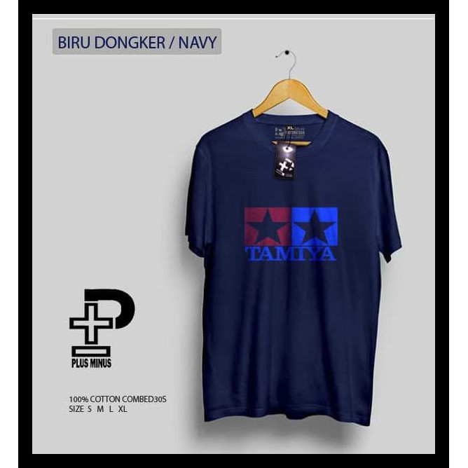 Gratis Ongkir Baju Kaos Pria Distro - Tamiya 000220718.1255 Terbaru