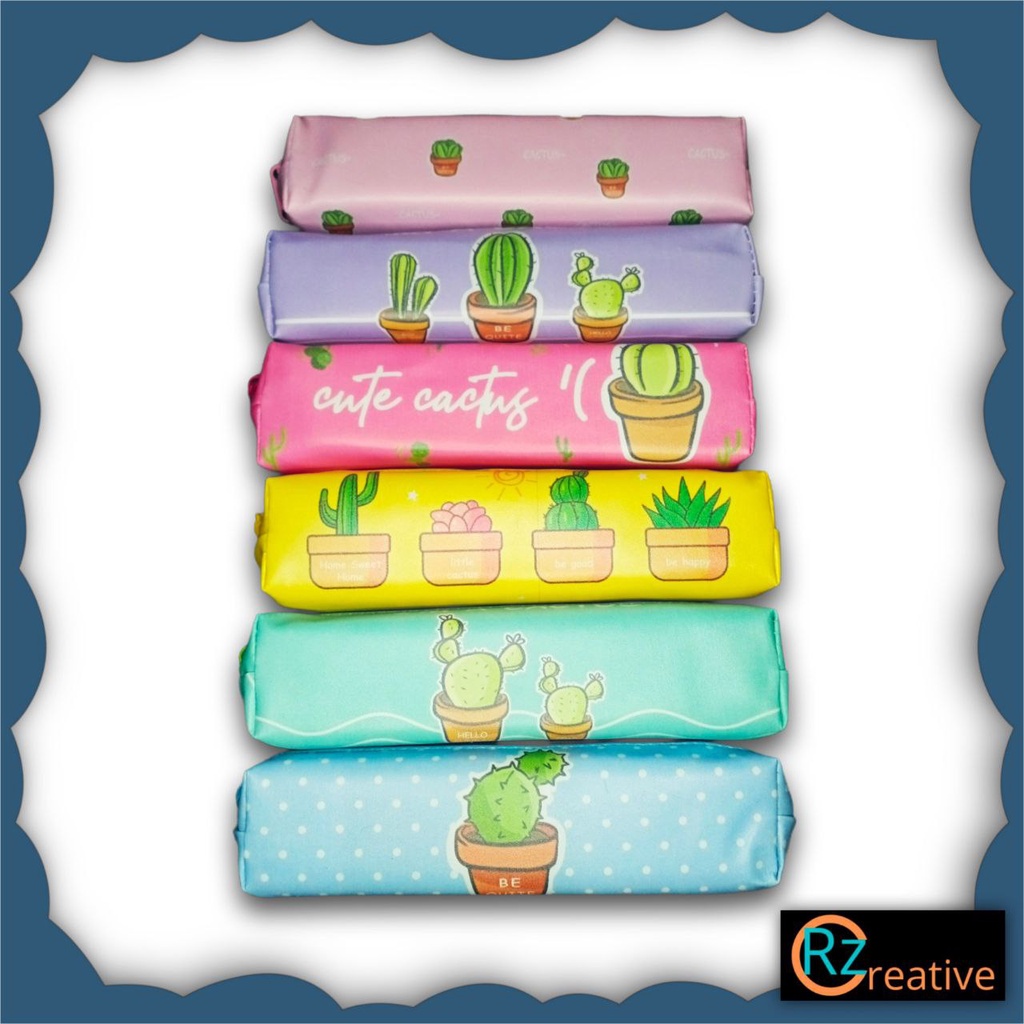 

[PCS] Kotak Pensil Tema Kartun Kaktus