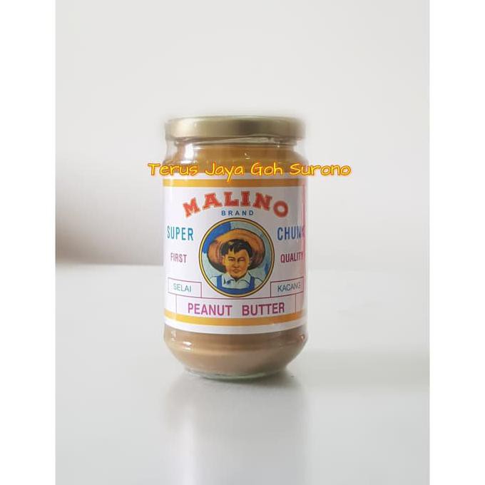 

Ms490 Malino Peanut Butter Chunk Selai Kacang Chunk Malino - Original S5A9