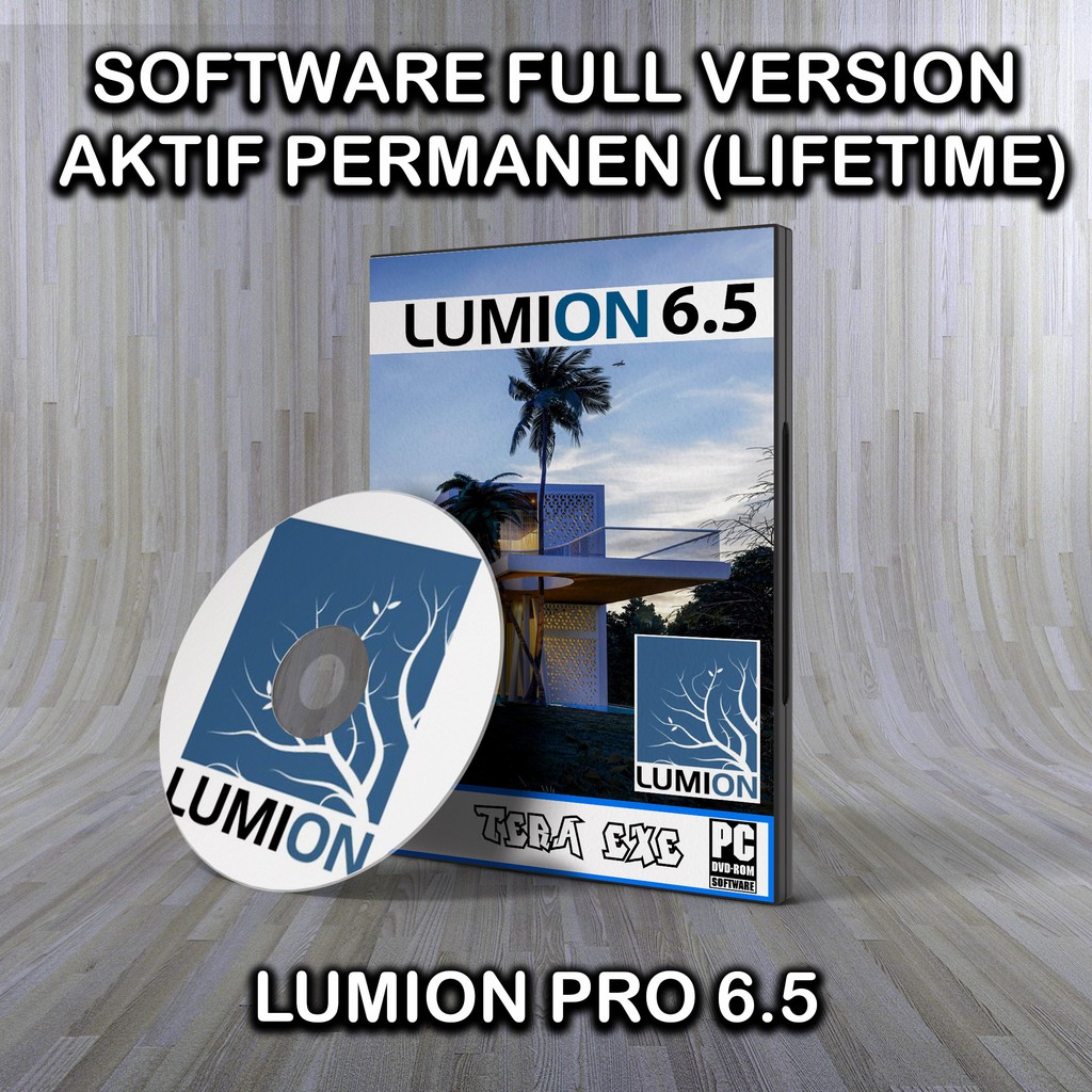 DVD LUMION PRO 6 6.5 Full Version Bonus SketchUp 2020