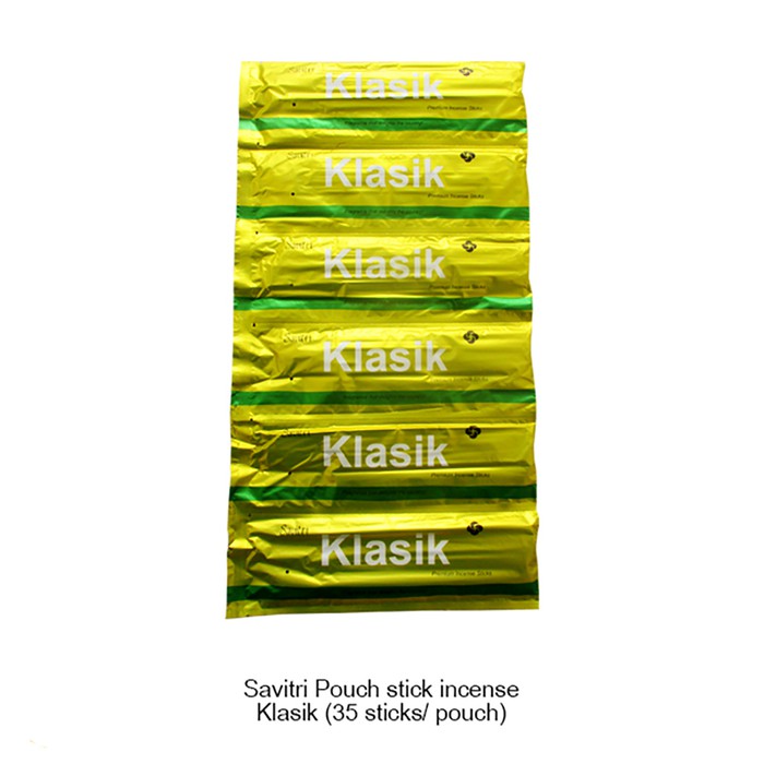 Dupa/Hio Wangi Harum Savitri Pouch Stick Incense India Renceng klasik