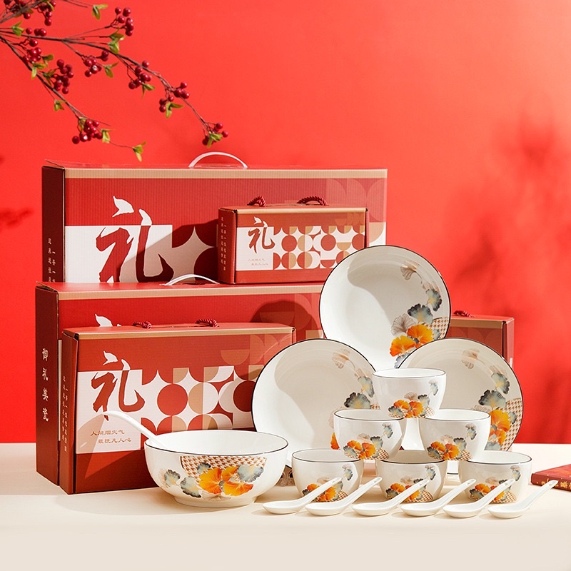 

bowl set hampers souvenir hadiah mangkuk supit set gift box