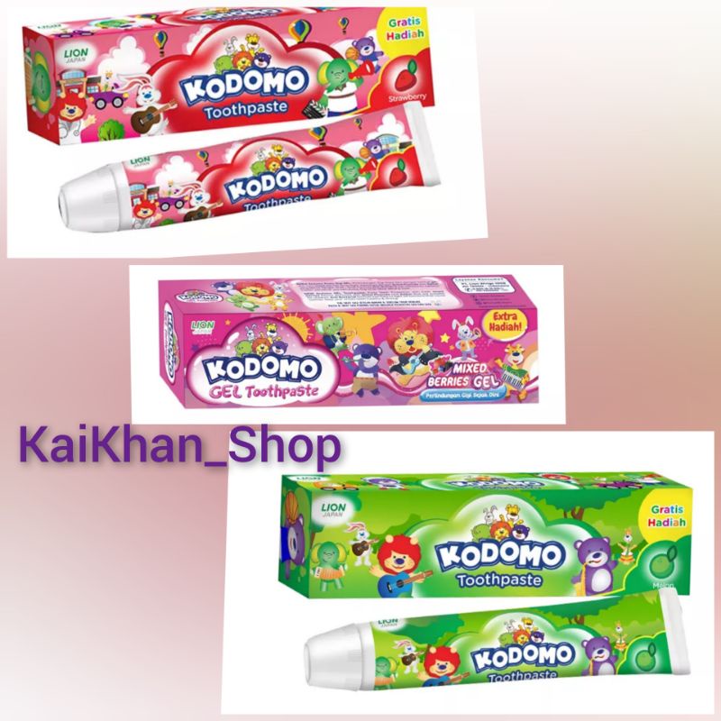 Kodomo Toothpaste TUBE Odol Anak [ 45GR ]