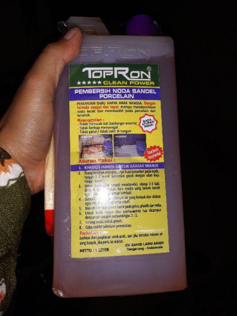 Promo Topron Clean Power Pembersih Noda Membandel Pada Keramik Dan Porcelain