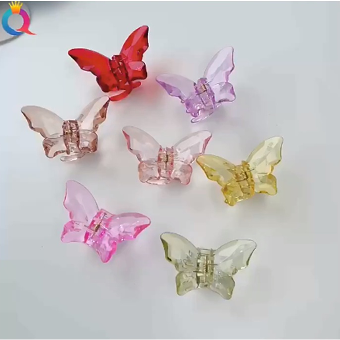 JEPITAN JEPIT RAMBUT KOREA BENTUK KUPU KUPU KRISTAL UKURAN SEDANG PREMIUM/JEDAI RAMBUT KOREA/BUTTERF