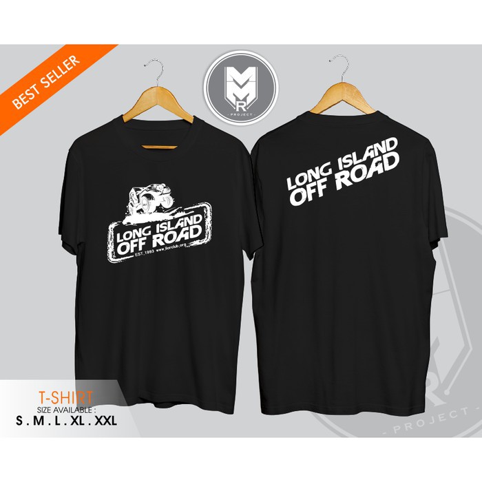 Kaos / Baju / Tshirt Mobil Otomotif Off Road Long Island Termurah   -provermerch
