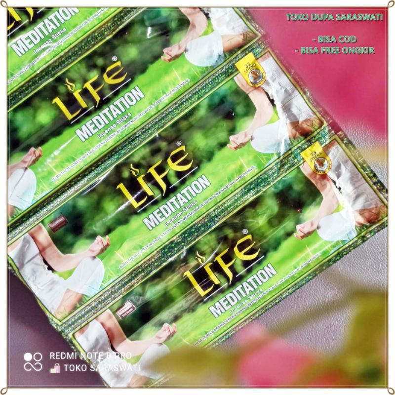 Hio Dupa Wangi Aromatherapy Life Meditasi