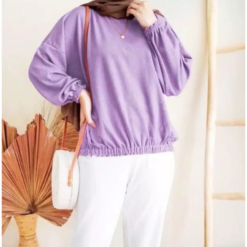 Khaffy Atasan Blouse-Atasan Wanita BLOUSE