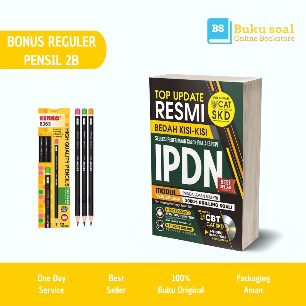 Buku IPDN - TOP UPDATE RESMI BEDAH KISI-KISI IPDN