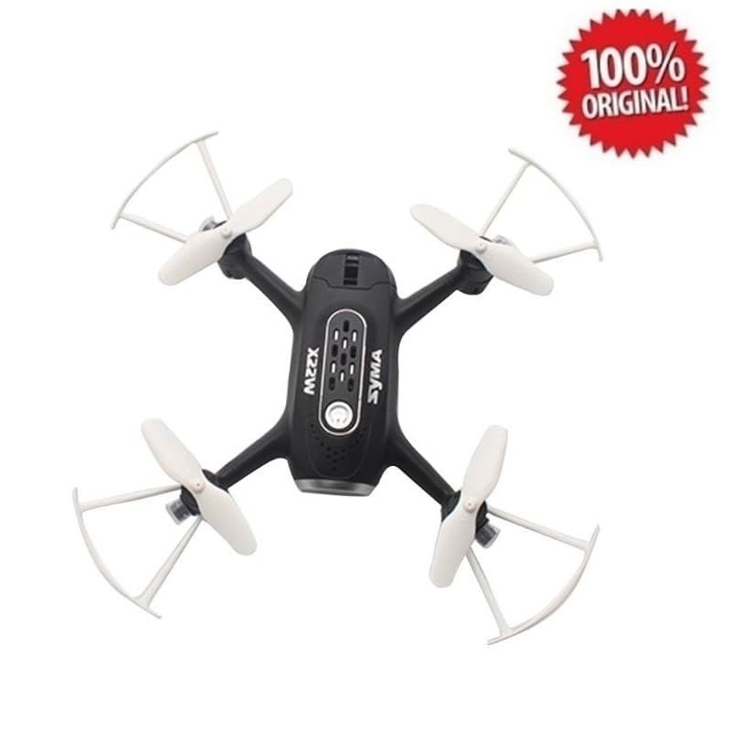 Syma X22W Drone With 1MP HD Camera 4CH Remote Control Quadcopter Hitam