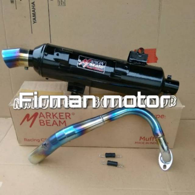 Knalpot racing vario 125-150 led 2016-2017