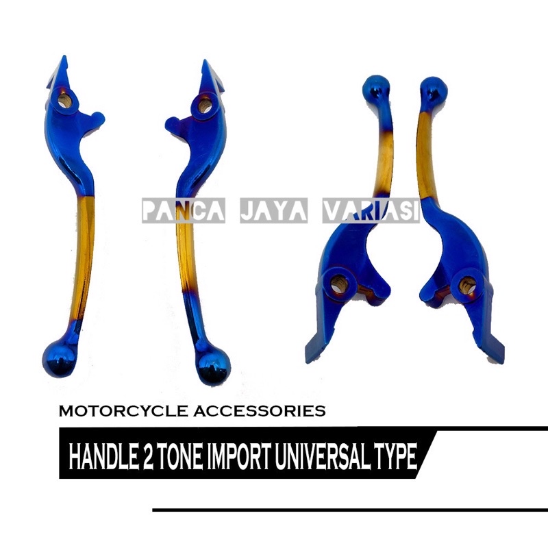 Handle handel twotone 2 tone cnc model standar mio beat vario satria fu vixion