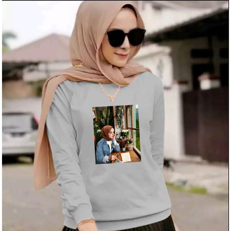 COD/DS/BAJU SWEATER HIJAB 1 (XXL)