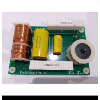 crossover pasif 2 way AK825 wofer woofer  tweter twiter twetter twitter bass high sound system audio