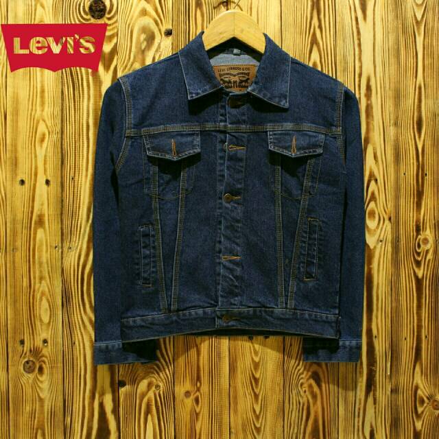 Jaket Jeans Cewek Crop/Bodyfit Biowash