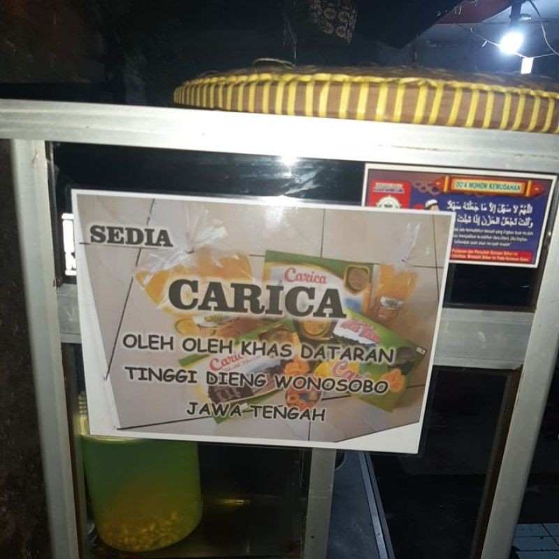 

manisan CARICA khas wonosobo