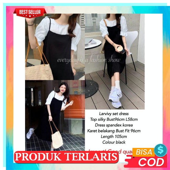 Baju Kondangan Wanita Cewek Dress Casual Polos Warna Merah Hitam Putih Ms Dress Velvet Dress Basic K
