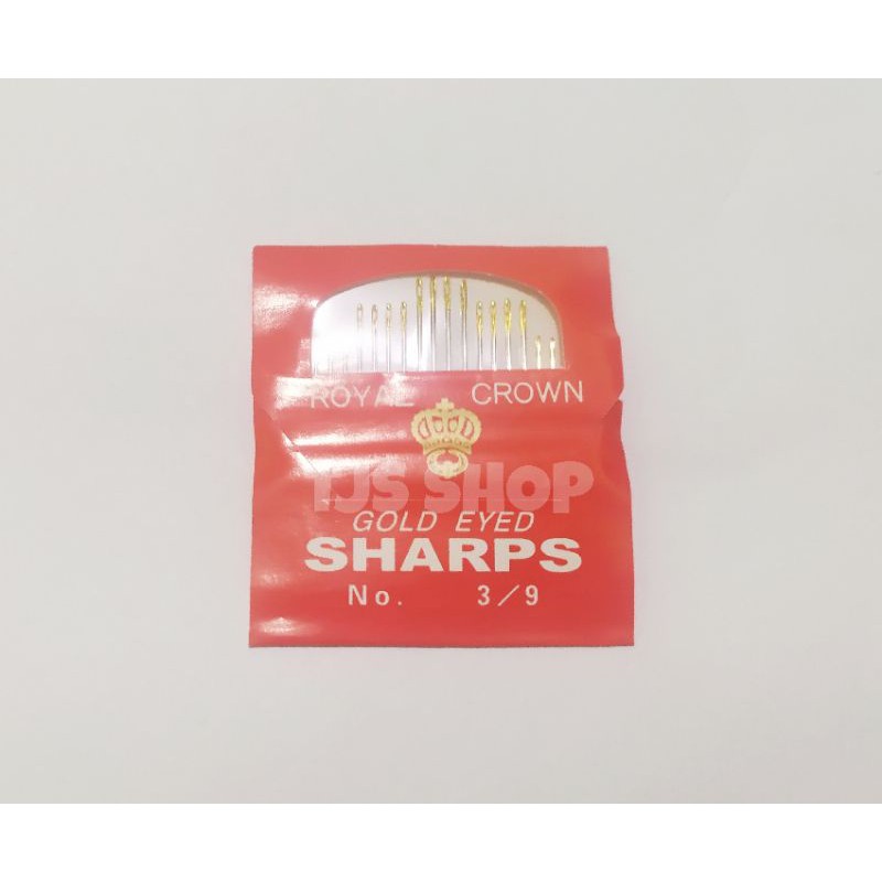Jarum Tangan Sharps Asli per bungkus