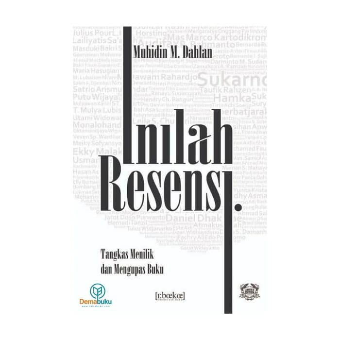Buku Inilah Resensi - Muhidin M. Dahlan