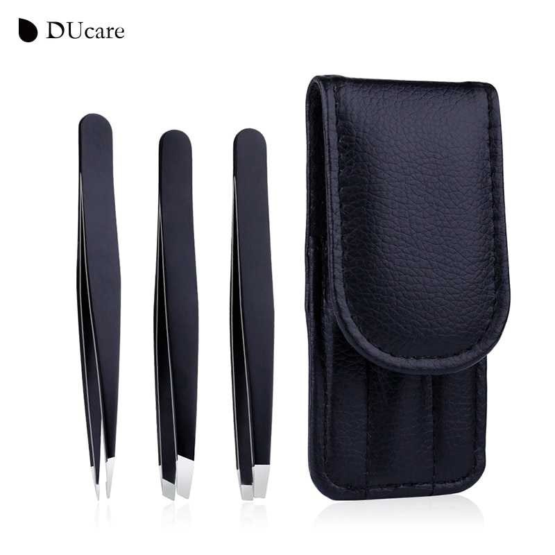 Terbaru ! Pinset Pencabut Alis Eyebrow Tweezer 3 PCS - HJ-E92