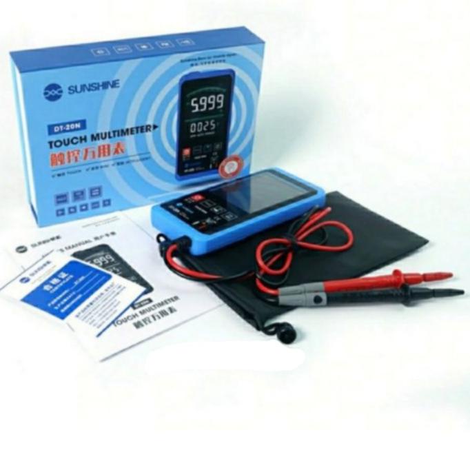 Multitester Digital Sunshine Dt-20N Lcd Display Digital Touchscreen