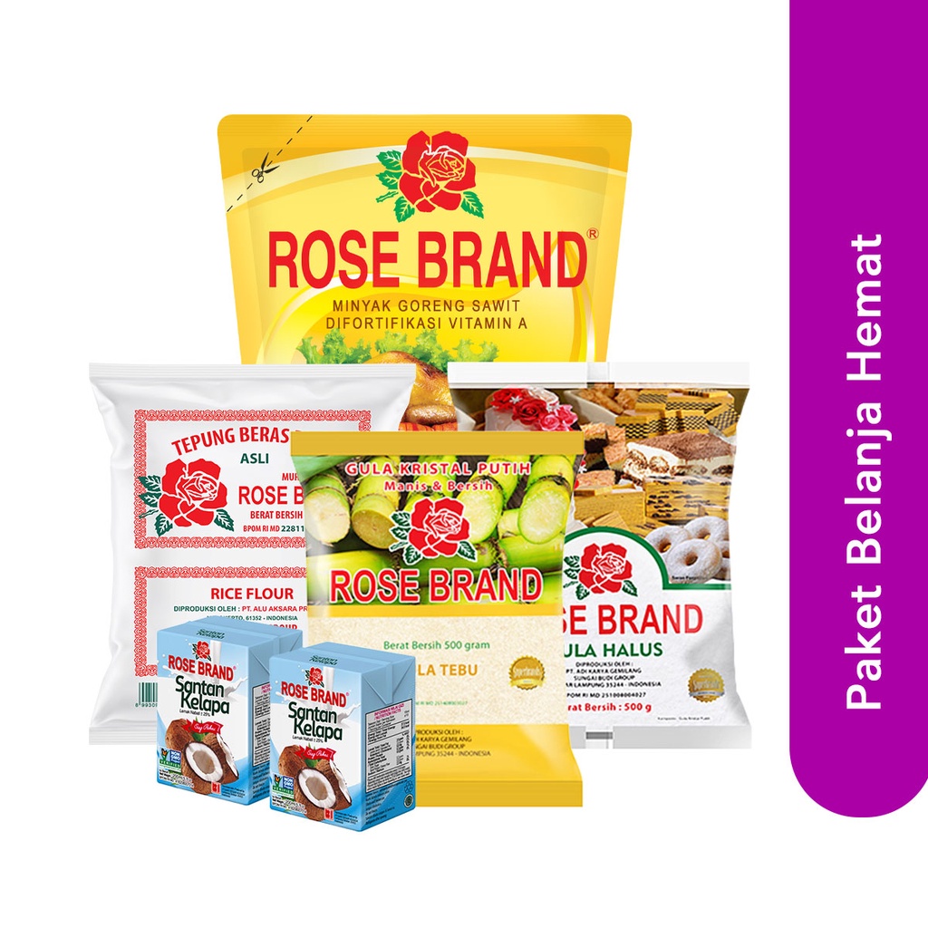 

Paket Belanja Hemat Rose Brand