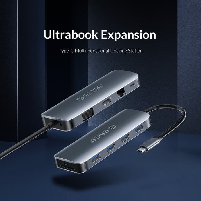 Orico MC-U111P Type C To Multi-Function HUB