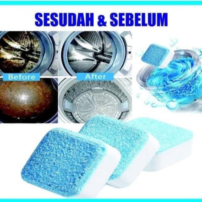 Tablet Pembersih Mesin Cuci  Deep Cleaning Washing Machine