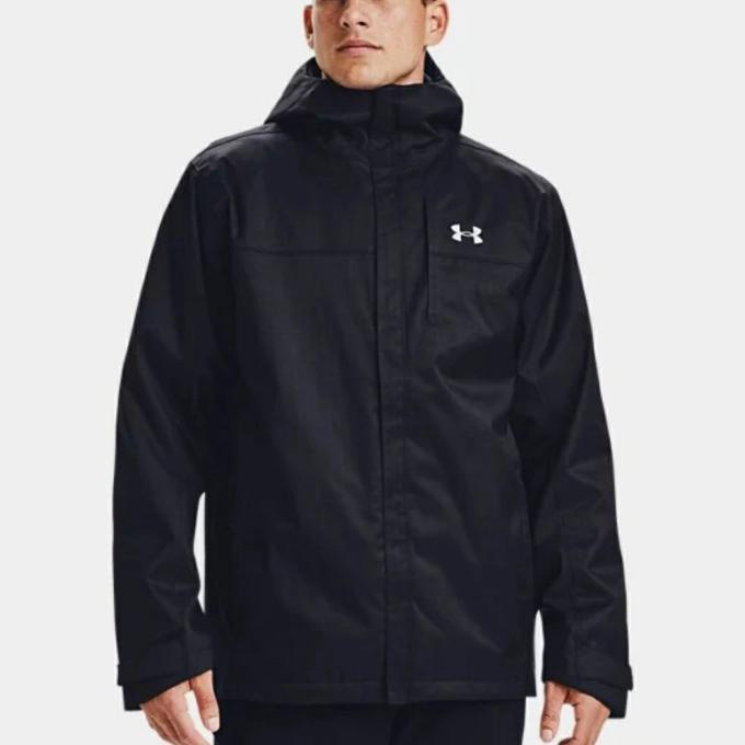 Jaket Pria Ua Infrared Porter 3-In-1 Black Jacket Ipsfm30Gcr