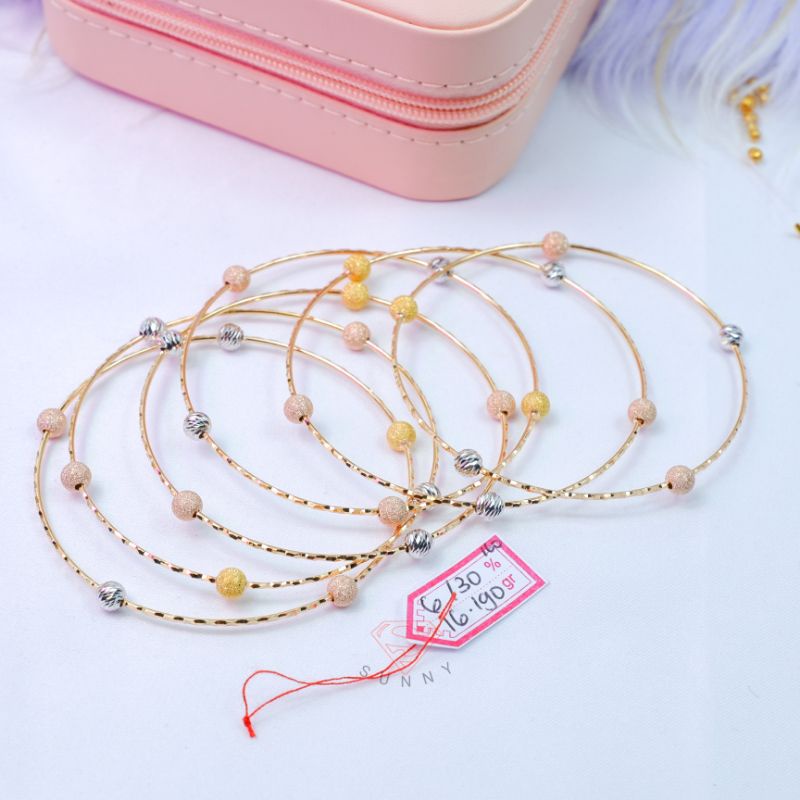 GELANG KRINCING 300% EMAS ASLI