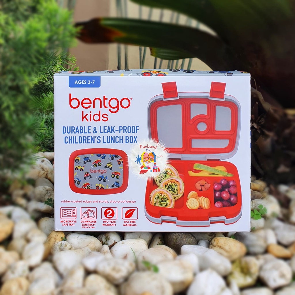 Bentgo Kids Prints Lunch Box - Trucks