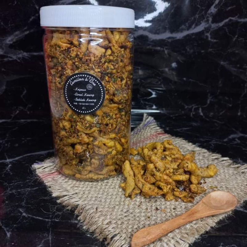 

keripik usus pedas ngeunah toples 250 gr