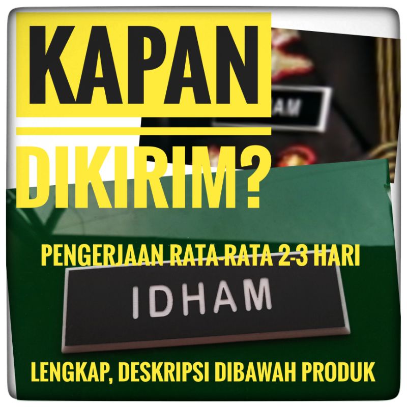 KAPAN DI KIRIM?