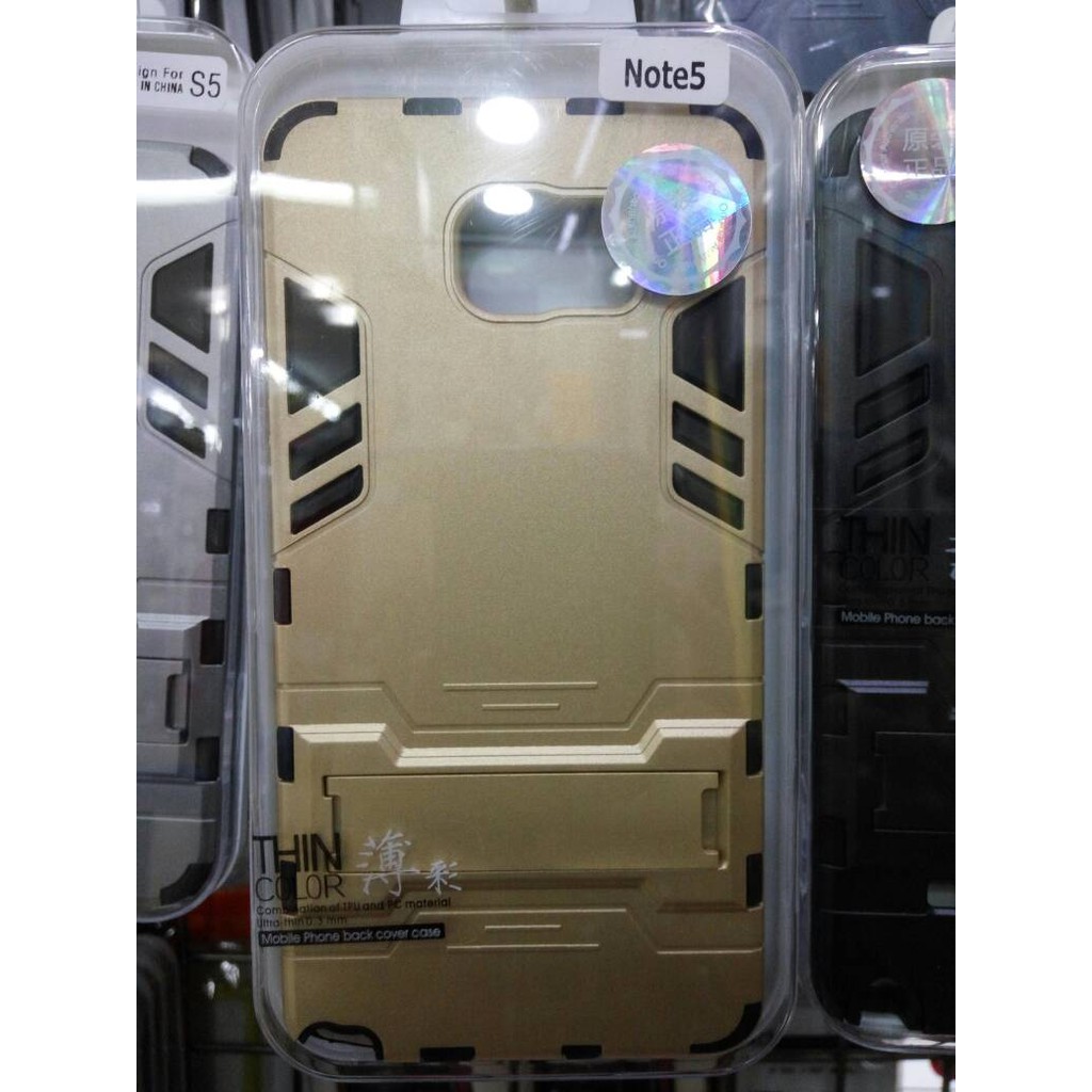 Case Samsung Note 5 Hybrid Transformers Robot Ironman