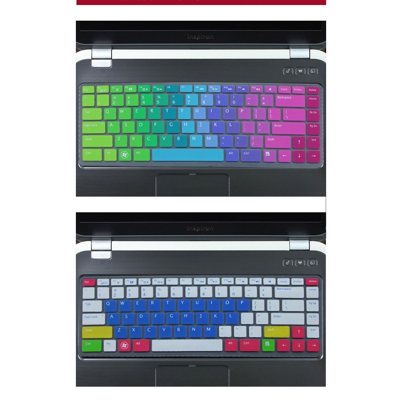 For 14inch Dell Inspiron 14R-5420 5421 5425 Soft Ultra-thin Silicone Laptop Keyboard Cover Protector