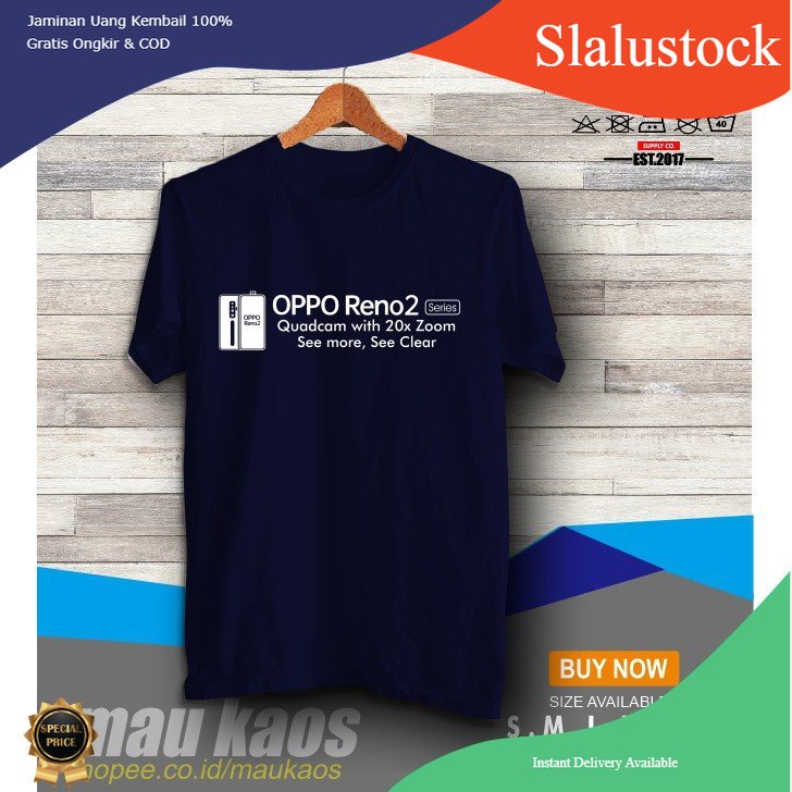 Slalustock Kaos Handphone Oppo Reno 2 Series