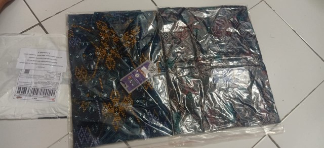 Dgm Fashion   Kemeja Batik Pria Lengan Pendek Songket Kemeja Tribal 6086
