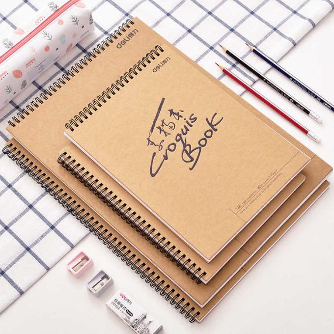 

Spesial Deli Sketch Book Hard Cover - A4 Trendi