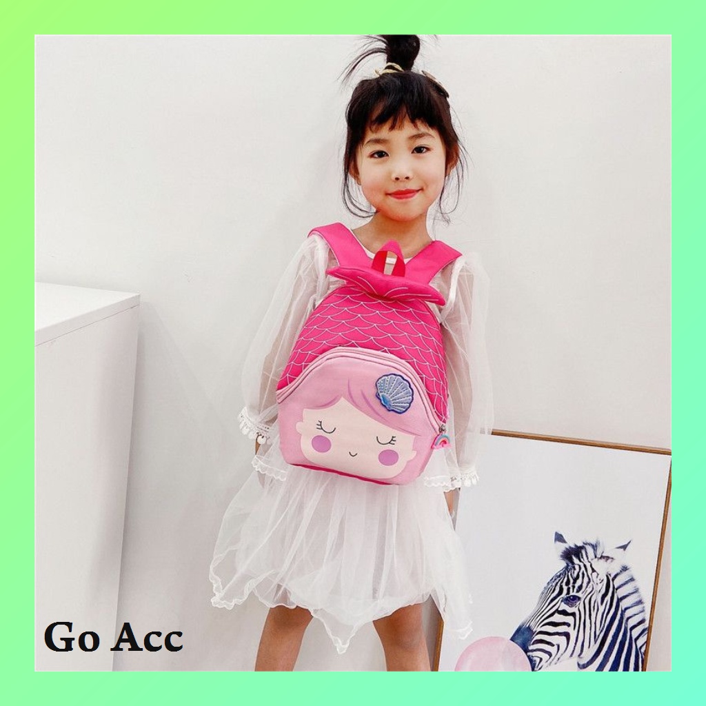 Tas Ransel Anak Putri duyung mermaid Sekolah FT29