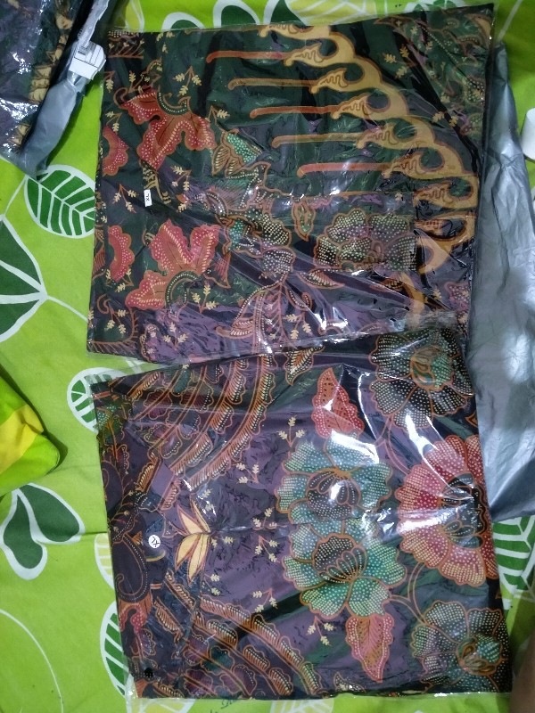 Batik Couple Keluarga Maura Couple Sania Ruffle Ori Ndoro Jowi Dnt Termurah Motif